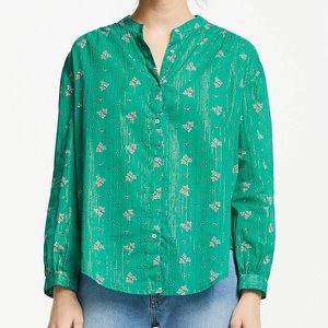 Star Mela Floral Button-down